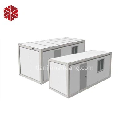 Casa da campeggio prefabbricata in container piatto